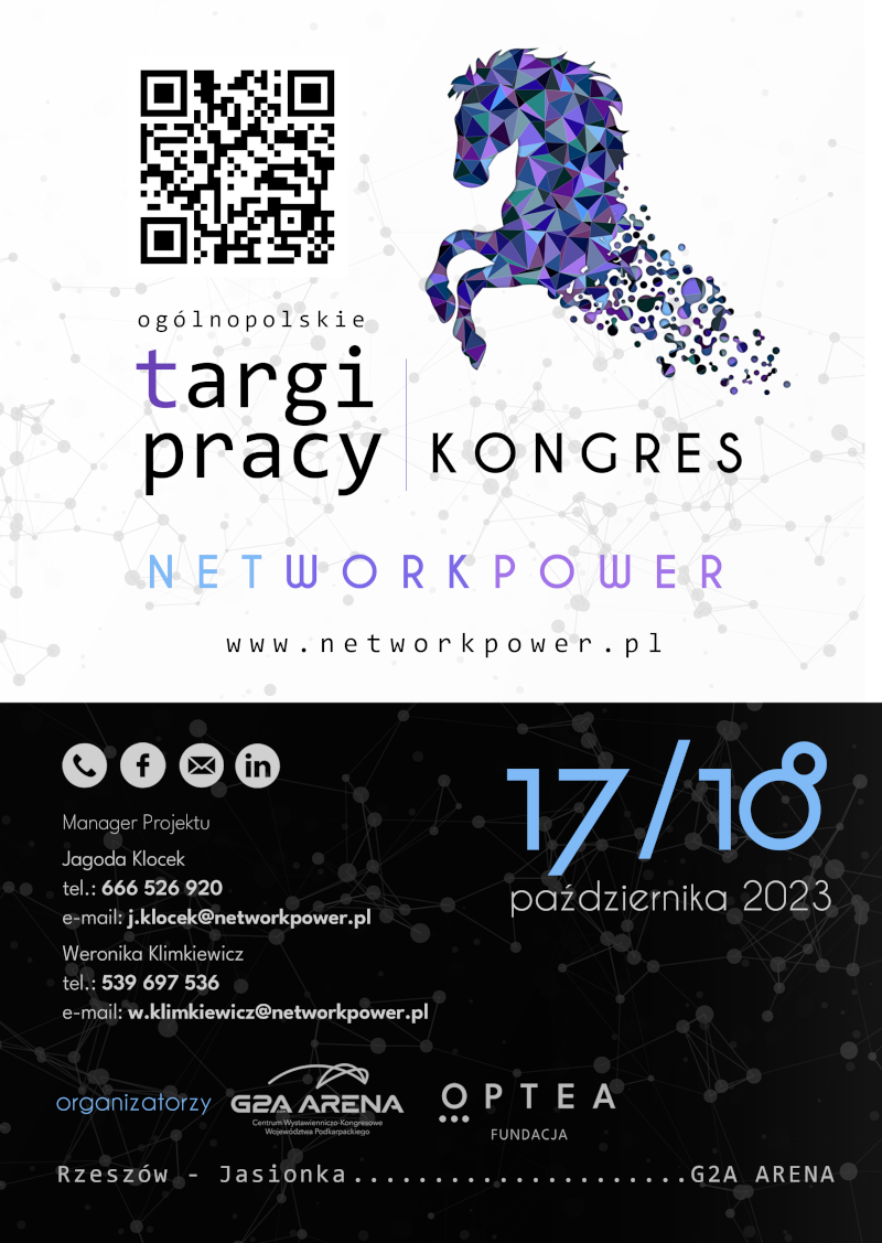 Ogólnopolskie targi pracy networkpower, grafika